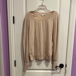 Banana Republic Beige Long Sleeve Sweater Size XL